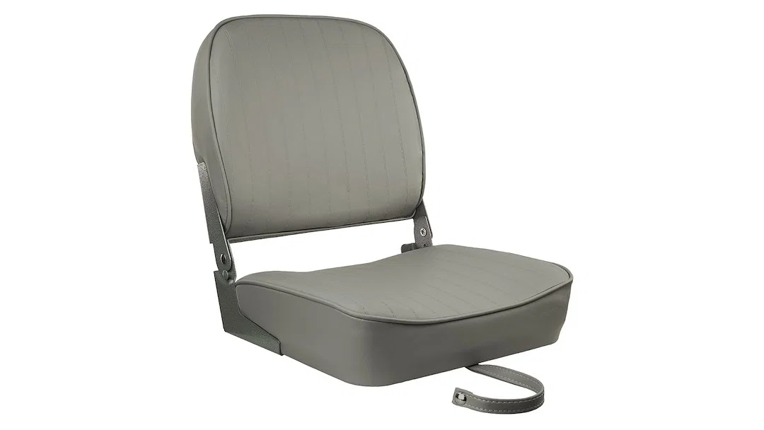 1040623 – SPRINGFIELD Boat Seat, Passenger Seat High Back Seat Non-Adjustable Foldable 16 Inch Length x 15-1/2 Inch W...